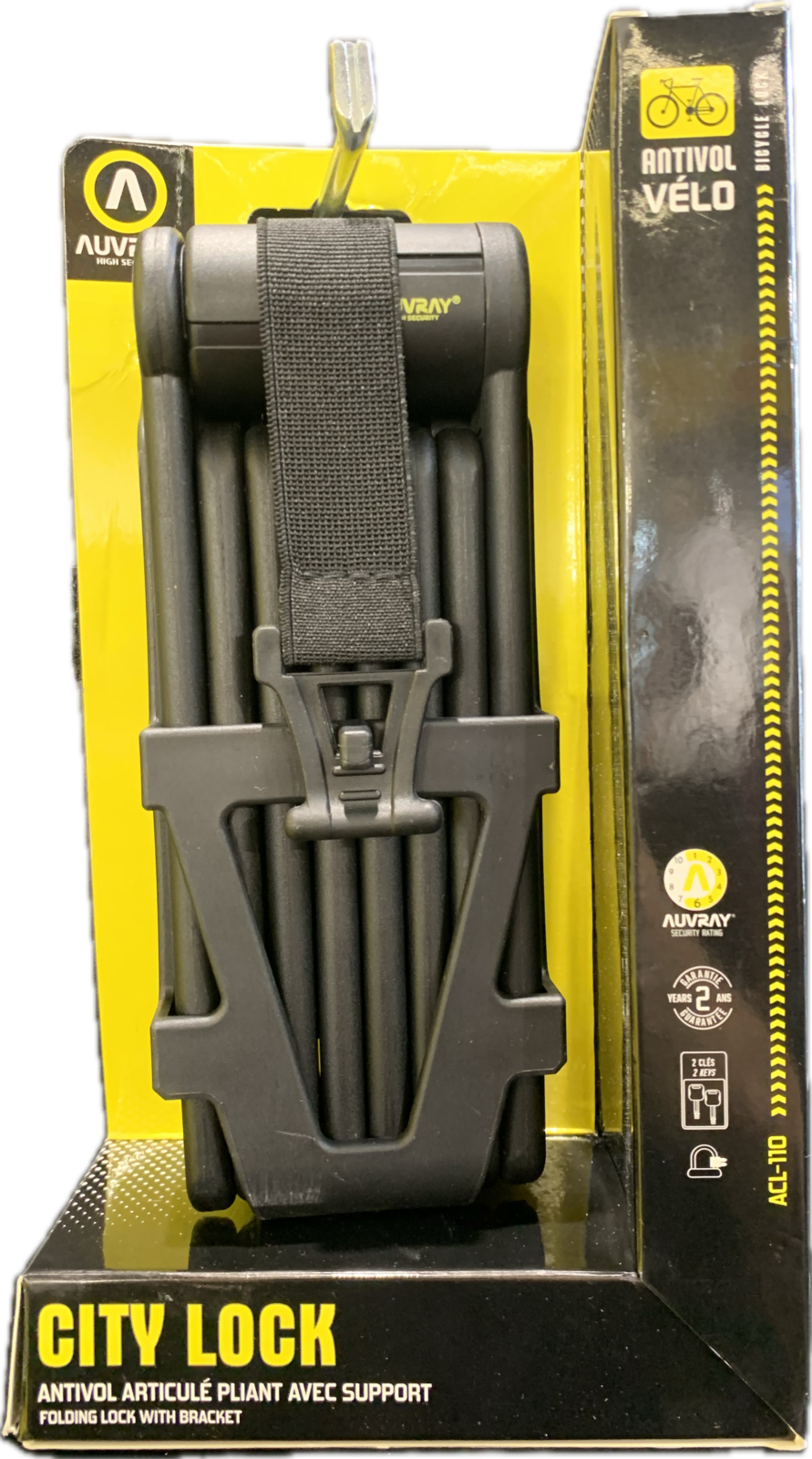 AUVRAY składana blokada z uchwytem - długość 110cm