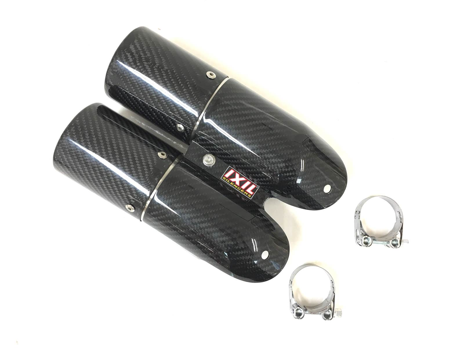 Tłumik IXIL DUCATI 950 SUPERSPORT 22-23 typ SX1 (waga: 3900g, długość: 347 mm., materiał: Inox AISI304, kolor: Bright resin) SLI
