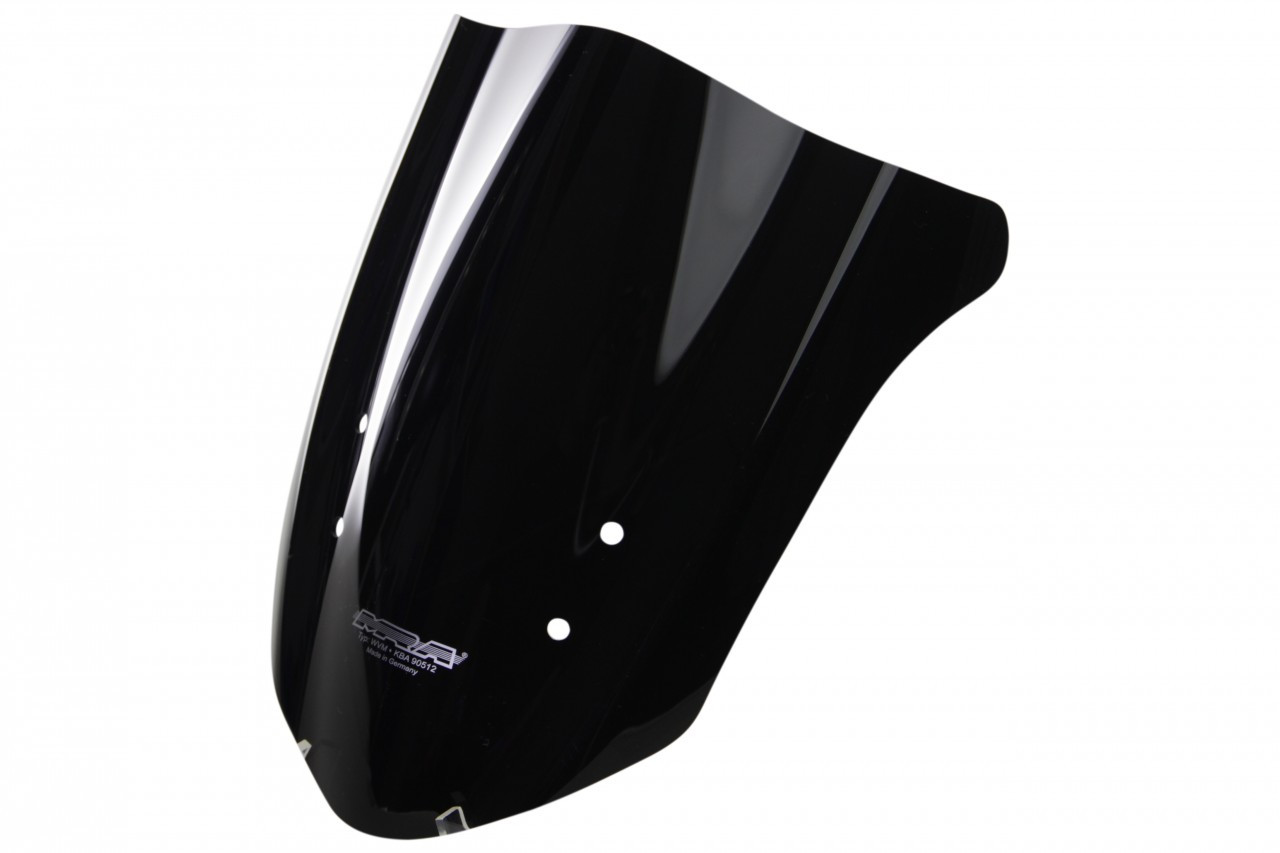Szyba motocyklowa MRA KAWASAKI ER 6 N ER650E 2012-, forma T, czarna