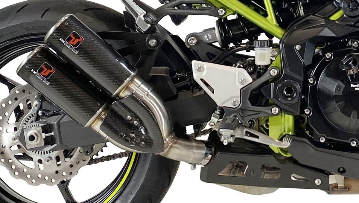 Tłumik IXRACE KAWASAKI Z 900 A2 20-22 (ZR900H, ZR900HA2) typ DCX2 DCX SERIES (Homologacja)