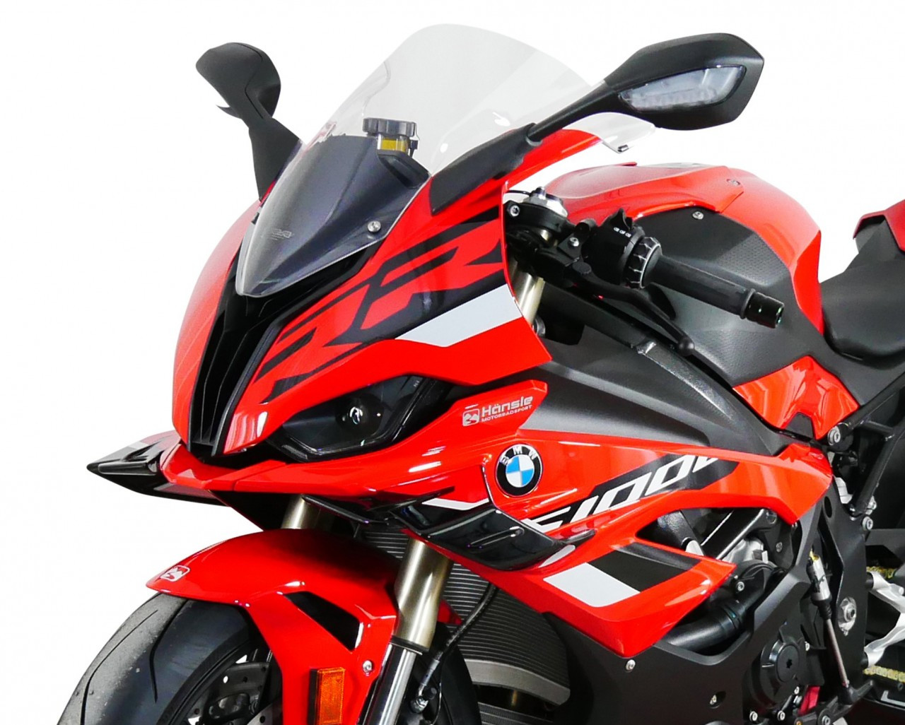 Szyba motocyklowa MRA BMW S1000 RR 2023-2024, forma R, bezbarwna