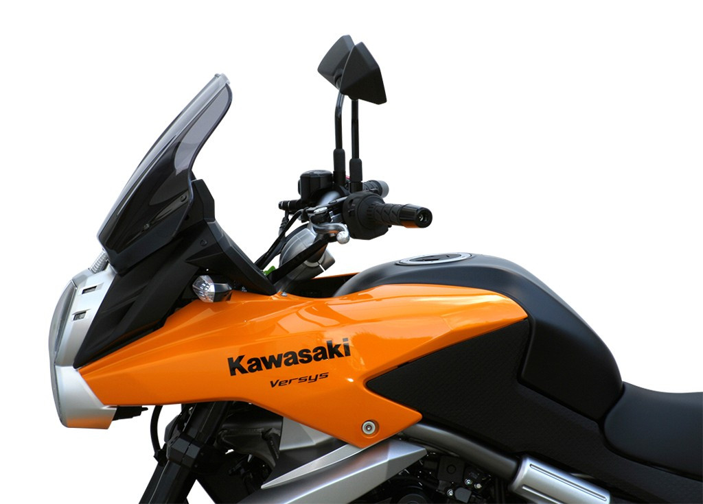 Szyba motocyklowa MRA KAWASAKI VERSYS 650 LE650C 2010-2014, forma TM, czarna