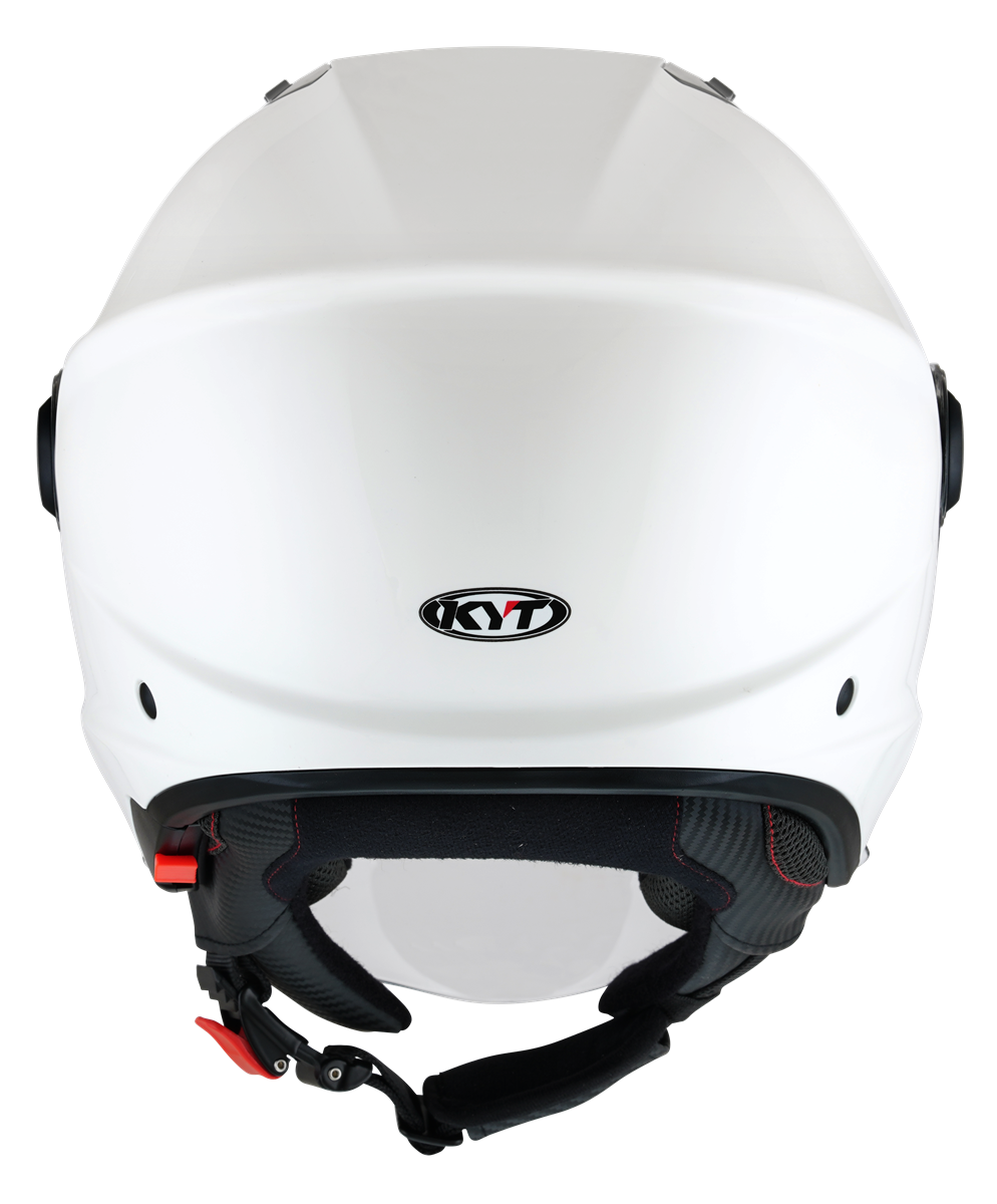 Kask Motocyklowy KYT D-CITY połysk biały ECE/ONU 22-06
