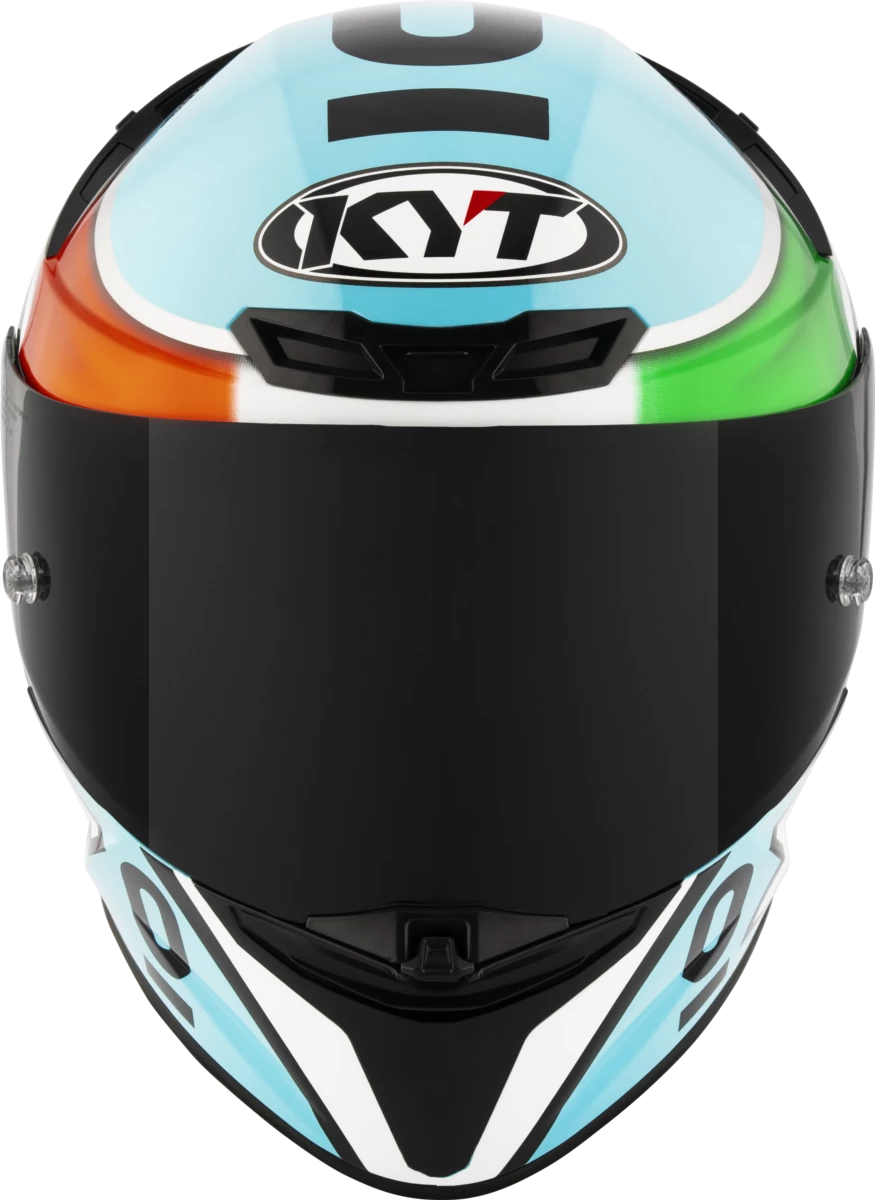 Kask motocyklowy KYT TT-REVO LEOPARD REPLICA TRICOLORE