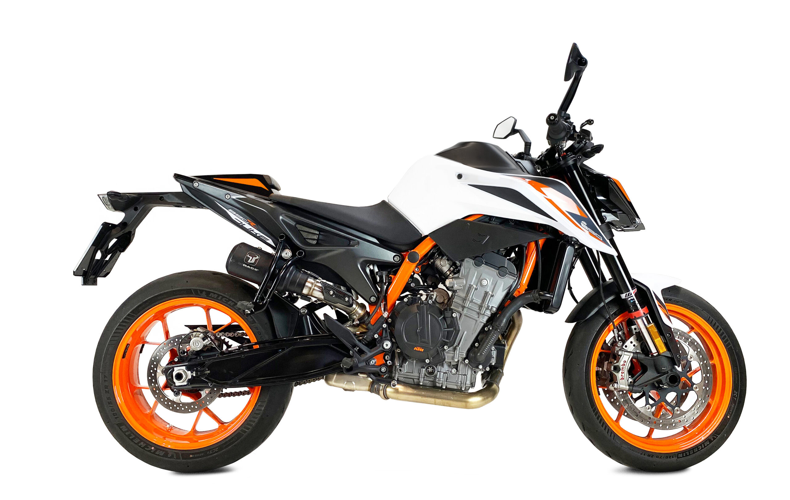 Tłumik IXRACE KTM DUKE 890 R 20-23 (KTM 790 DUKE) typ MK2B MK2 SERIES BLACK (Homologacja)