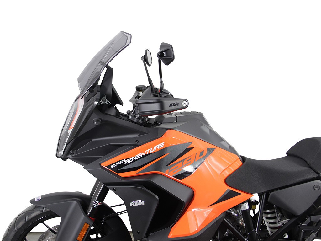 Szyba motocyklowa MRA KTM SUPERADVENTURE 1290 /S /R 2021-, forma TM, przyciemniana