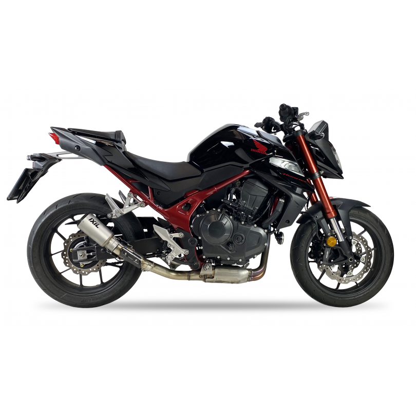 Tłumik IXIL HONDA CB 750 HORNET 2023 (RH12) typ RC (waga: 800g, długość: 230 mm., materiał: Inox AISI304, kolor: Bright resin) S