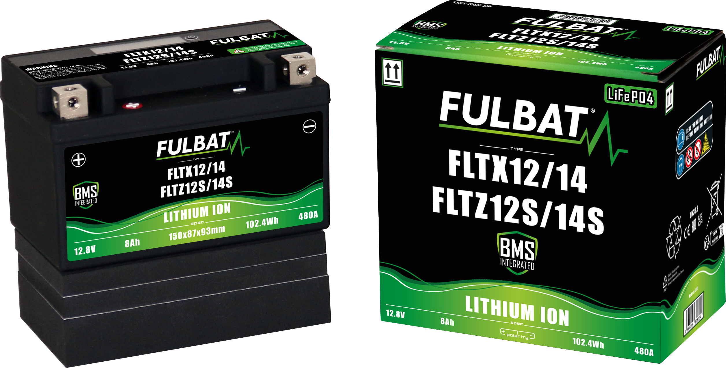 Akumulator FULBAT FUL LITHIUM - FLTX12/FLTX14-FLTZ12S/FLTZ14S / LTX12/LTX14-LTZ12S/LTZ14S (Litowo-żelazowo-fosforanowy)