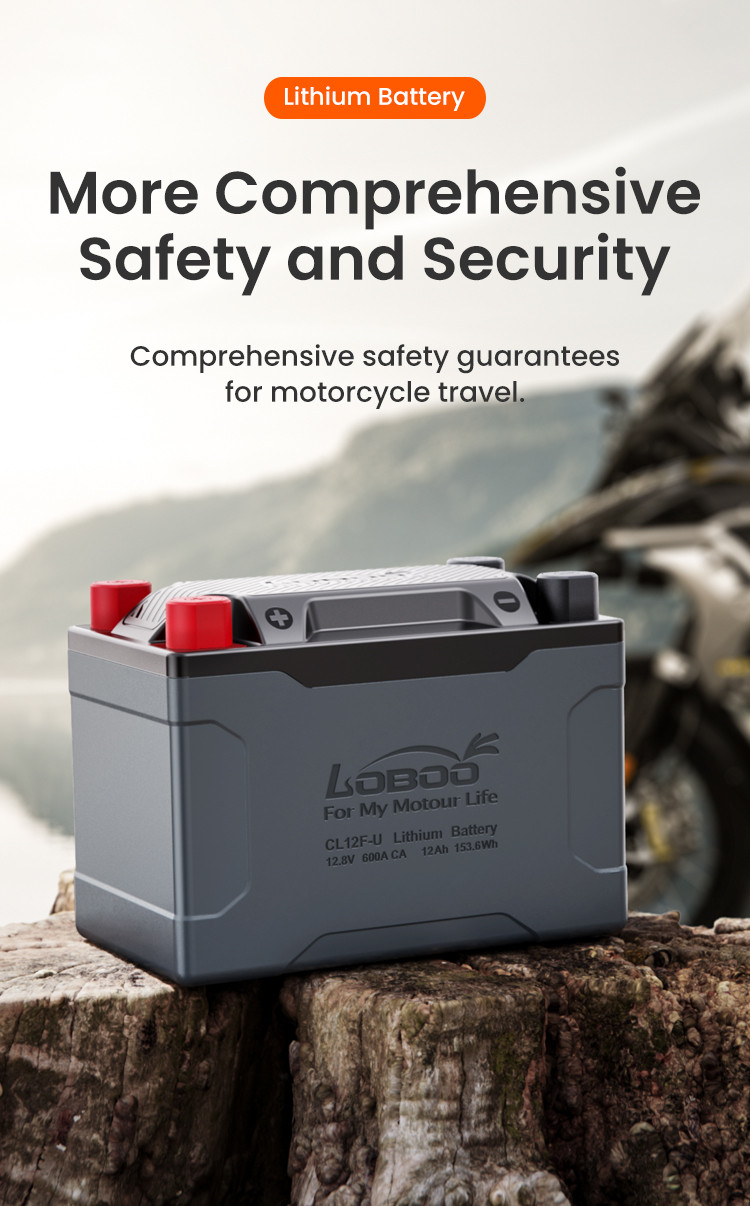 LOBOO Akumulator Litowy CL6F-U 300A 6Ah 123x70x95mm, 1,14kg, 70A