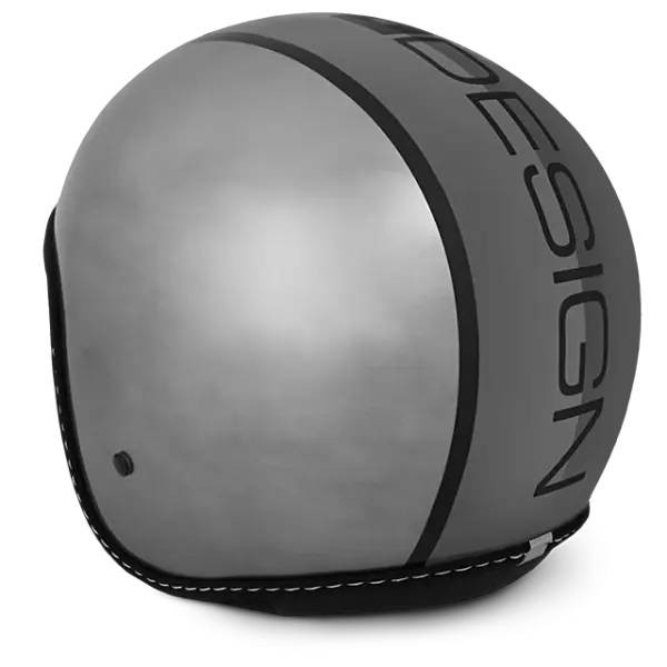 Kask motocyklowy JET MOMO BLADE Metaliczny Antracyt / Czarny