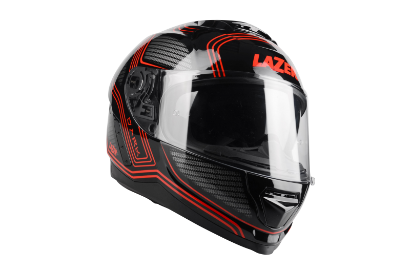 Kask Motocyklowy LAZER RAFALE Darkside (kol. Czarny - Czerwony)