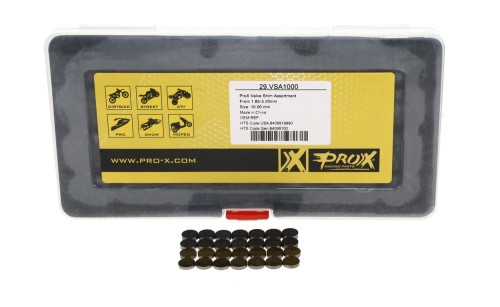 ProX Racing Parts Zestaw płytek zaworowych PROX 10.00 1.85 - 3.20 (84 szt.) BETA HUSABERG HUSQVARNA KTM