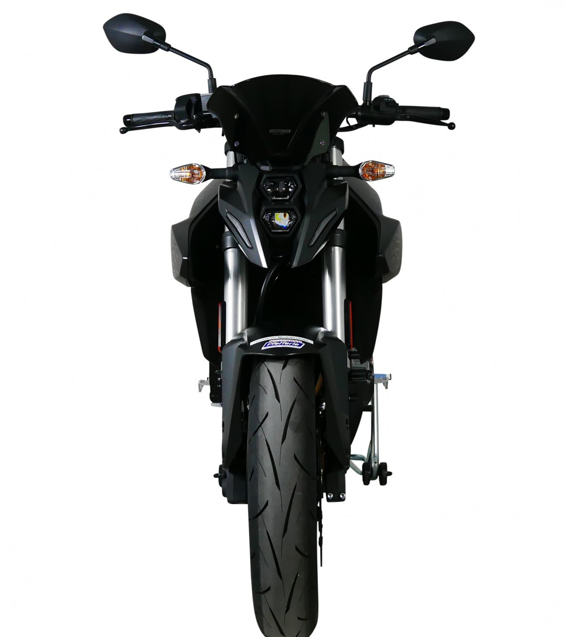 Szyba motocyklowa MRA SUZUKI GSX-8S 2023-, forma NSPM, czarna