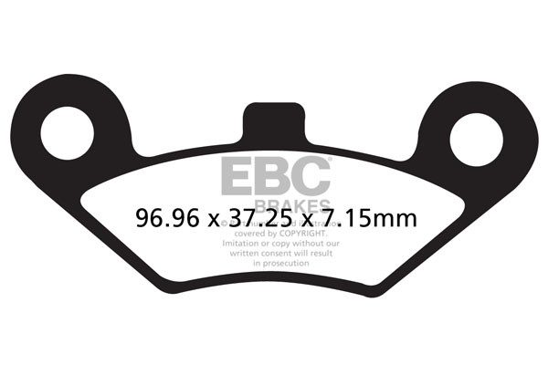 EBC Brakes Klocki hamulcowe EBC FA453TT (kpl. na 1 tarcze)