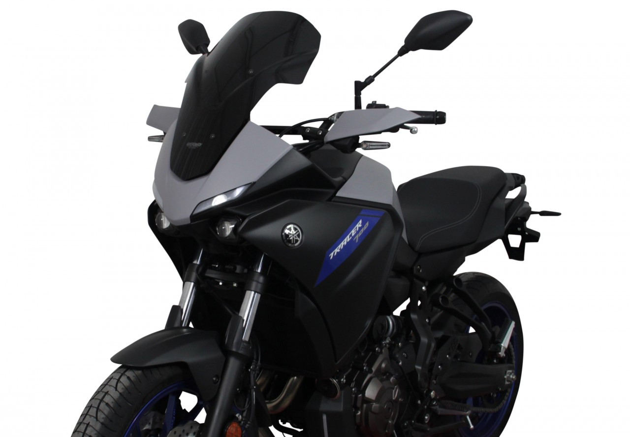 Szyba motocyklowa MRA YAMAHA TRACER 700 2020-, forma TM, czarna