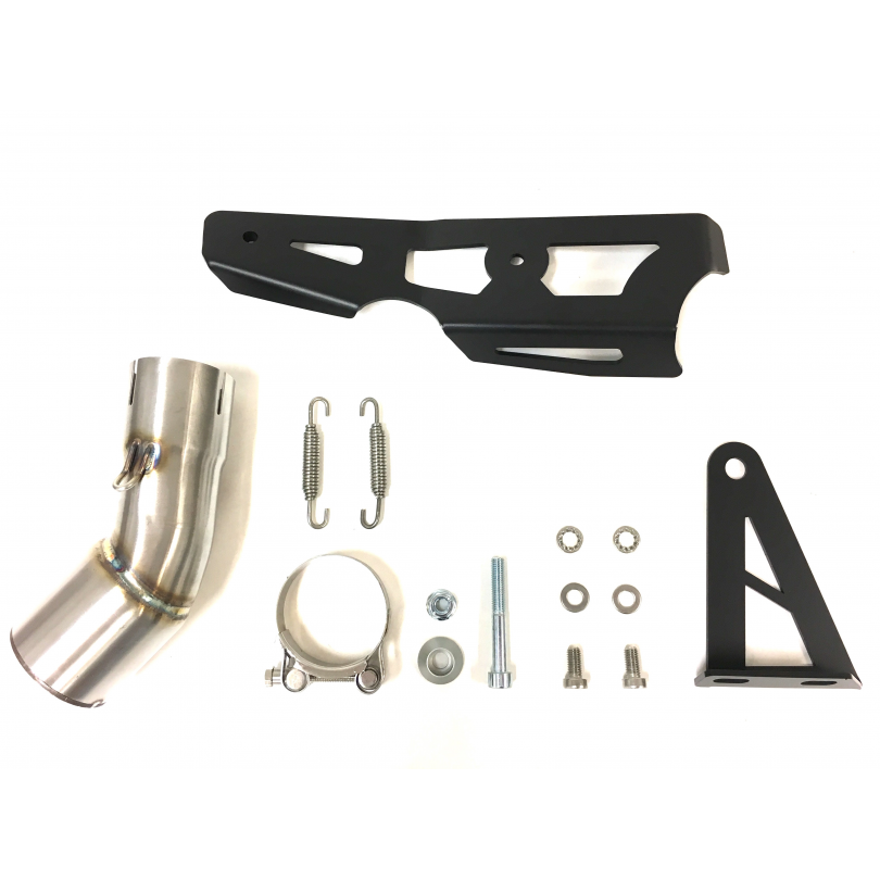 Tłumik IXIL KAWASAKI Z 900 A2 20-24 (ZR900H ZR900HA2 ZR900P ZR900PA2) typ RC3B SLIP ON - SPORT XTREM BLACK (Homologacja)