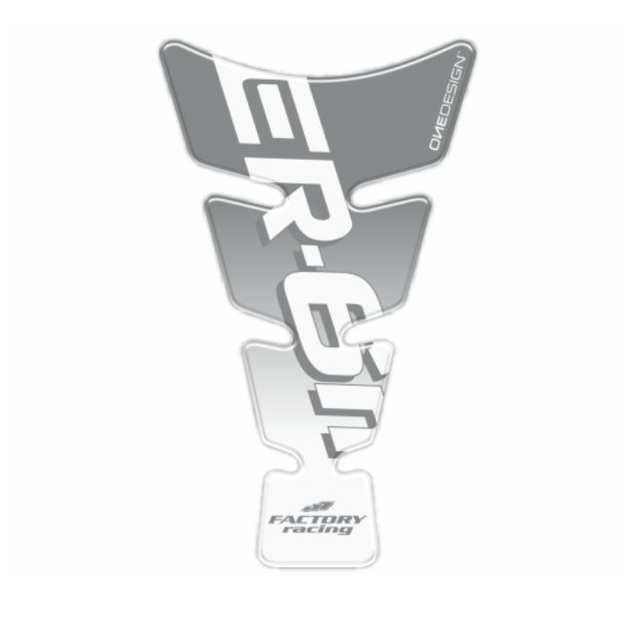 ONEDESIGN Tankpad Spirit shape logo ER6N srebrny/transparentny