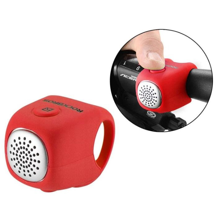 Dzwonek do roweru elektryczny ROCKBROS Czerwony (CB1709RD)