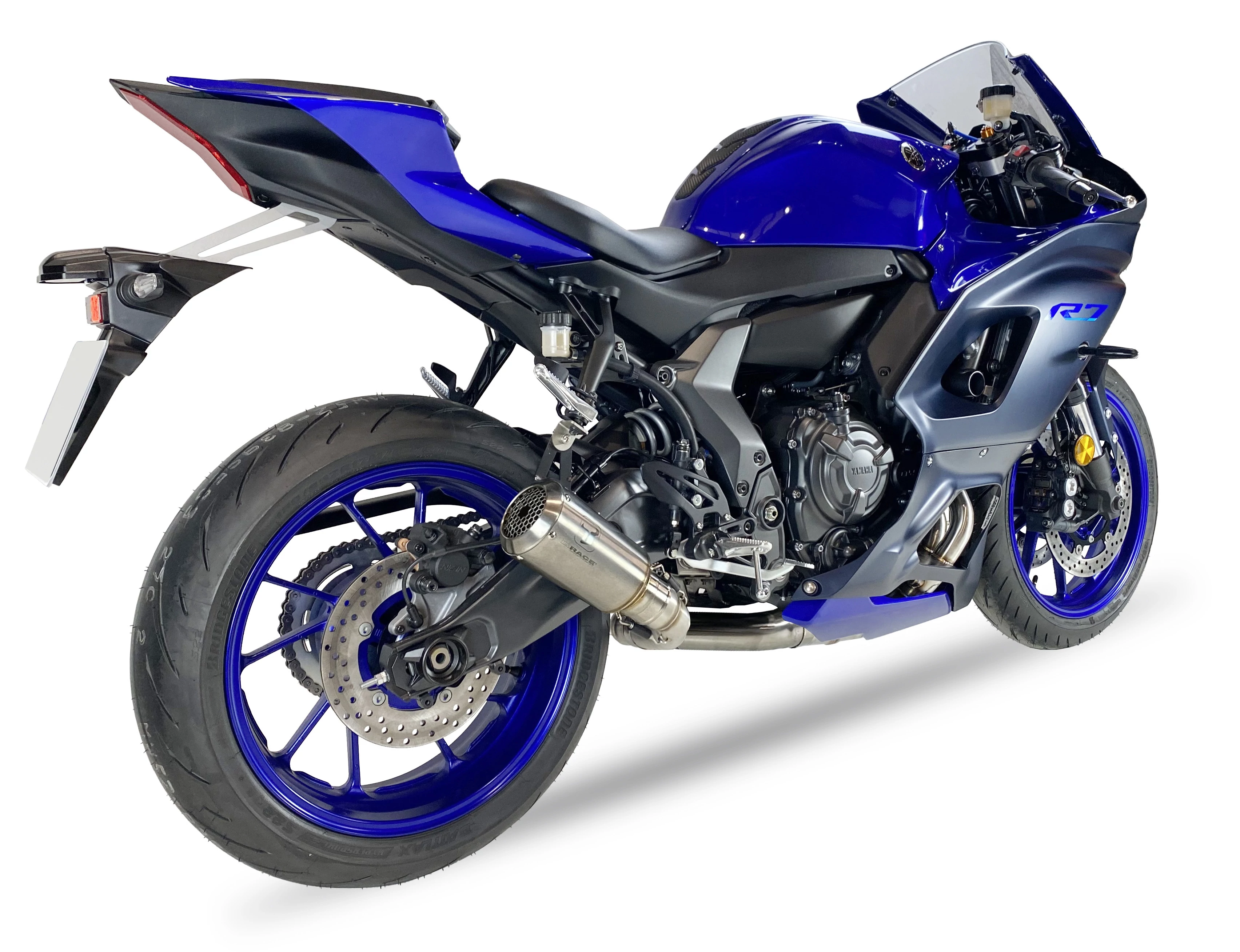 IXRACE Układ wydechowy, tłumik YAMAHA YZF 700 R7 21-24 (RM39 RM40) typ MK2 MK2 INOX - RACE FULL SYSTEM