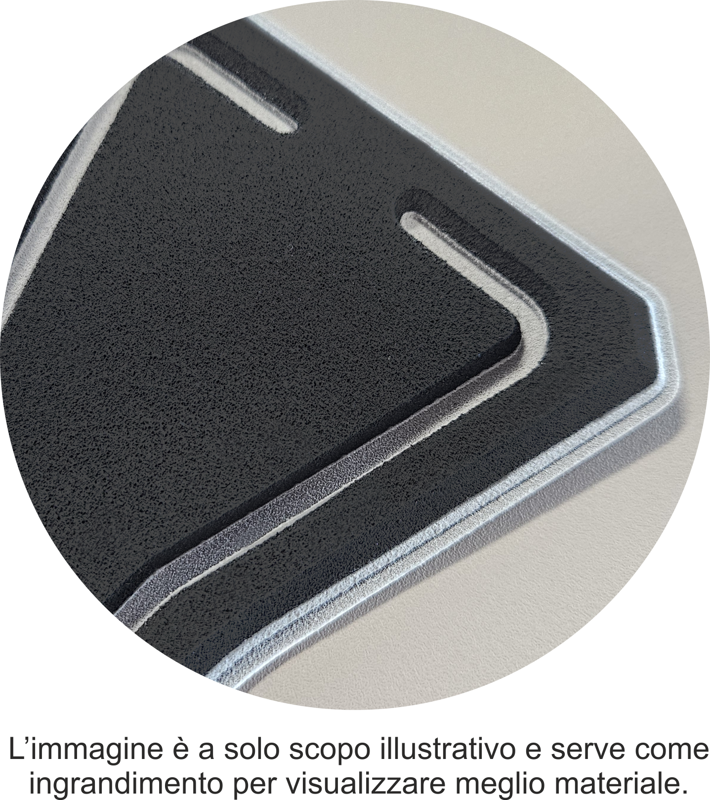 ONEDESIGN Tankpad HDF Uniwersalny czarny suitable for CafèRace/Naked bikes