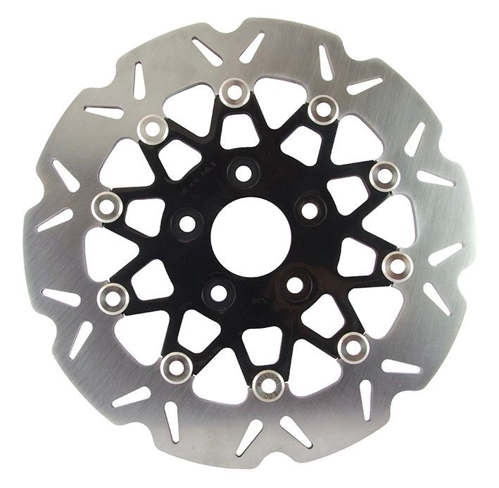 Tarcza hamulcowa motocyklowa EBC VR025BLK VEE, do amerykańskich motocykli