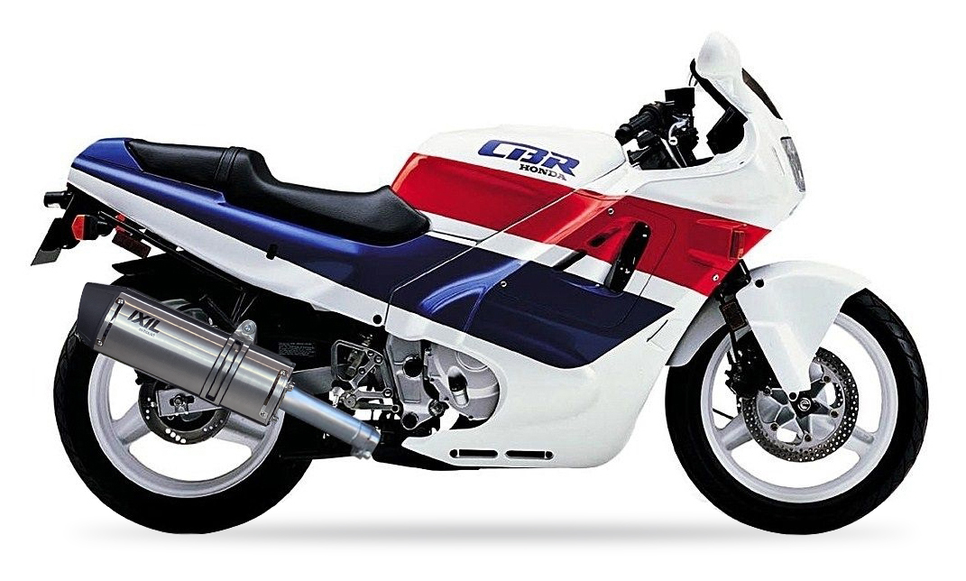 Tłumik IXIL HONDA CBR 600 F 87-90 (PC19 PC23) typ SOVE (waga: 3000g, długość: 423 mm., materiał: Inox AISI304, kolor: Black pain