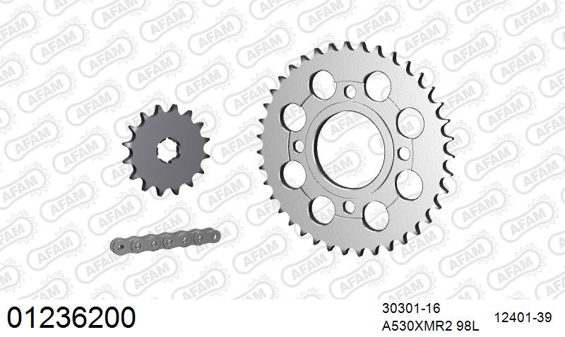 Zestaw napędowy AFAM do YAMAHA XS 360 B,C