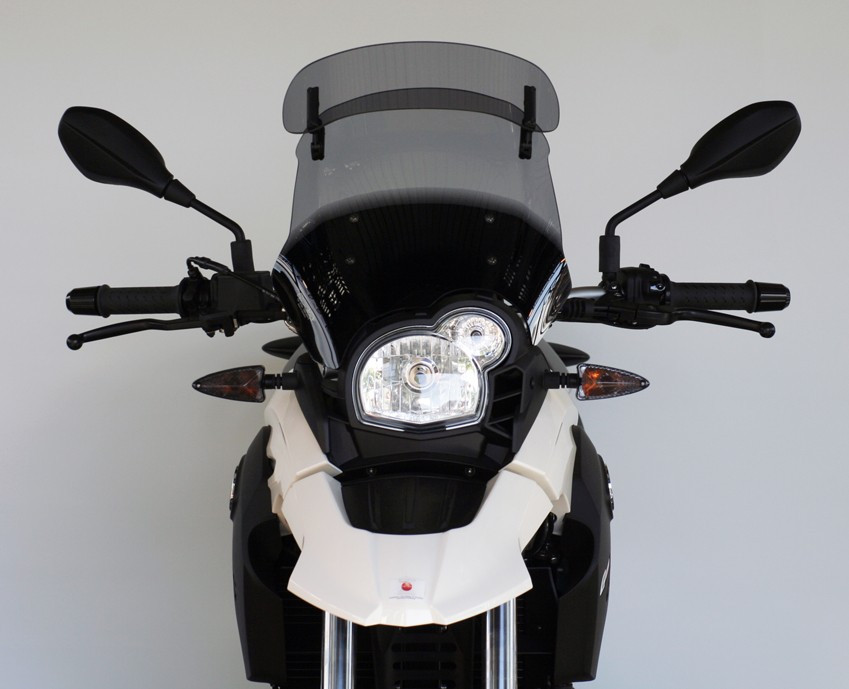 Szyba motocyklowa MRA BMW G 650 GS E650G 2011-, forma VT, przyciemniana