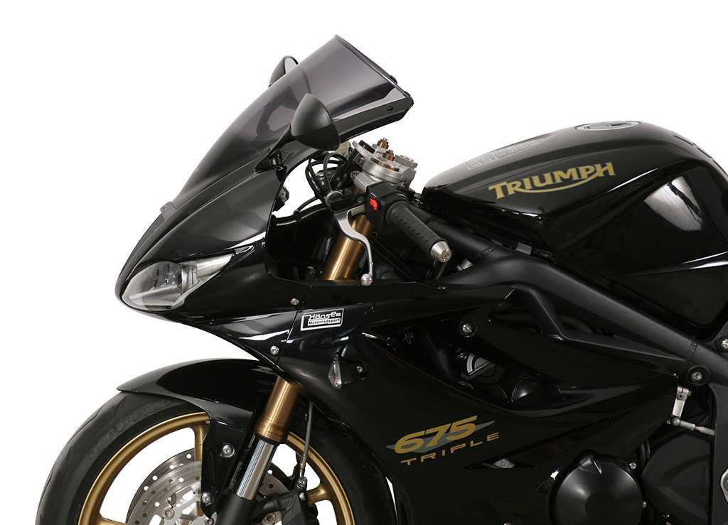 Szyba motocyklowa MRA TRIUMPH DAYTONA 675 D67LC 2009-2012, forma R, bezbarwna
