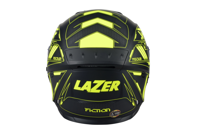 Kask Motocyklowy LAZER RAFALE EVO Roadtech (kol. Czarny - Żółty - Matowy)