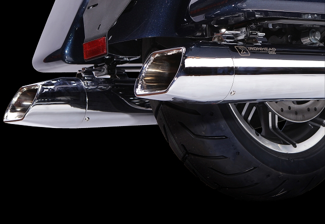 IRONHEAD END CAPS typ CAP (długość: Ø 112 mm., materiał: Inox AISI304, kolor: Bright chrome) SQUARE END CAP (CHROME)