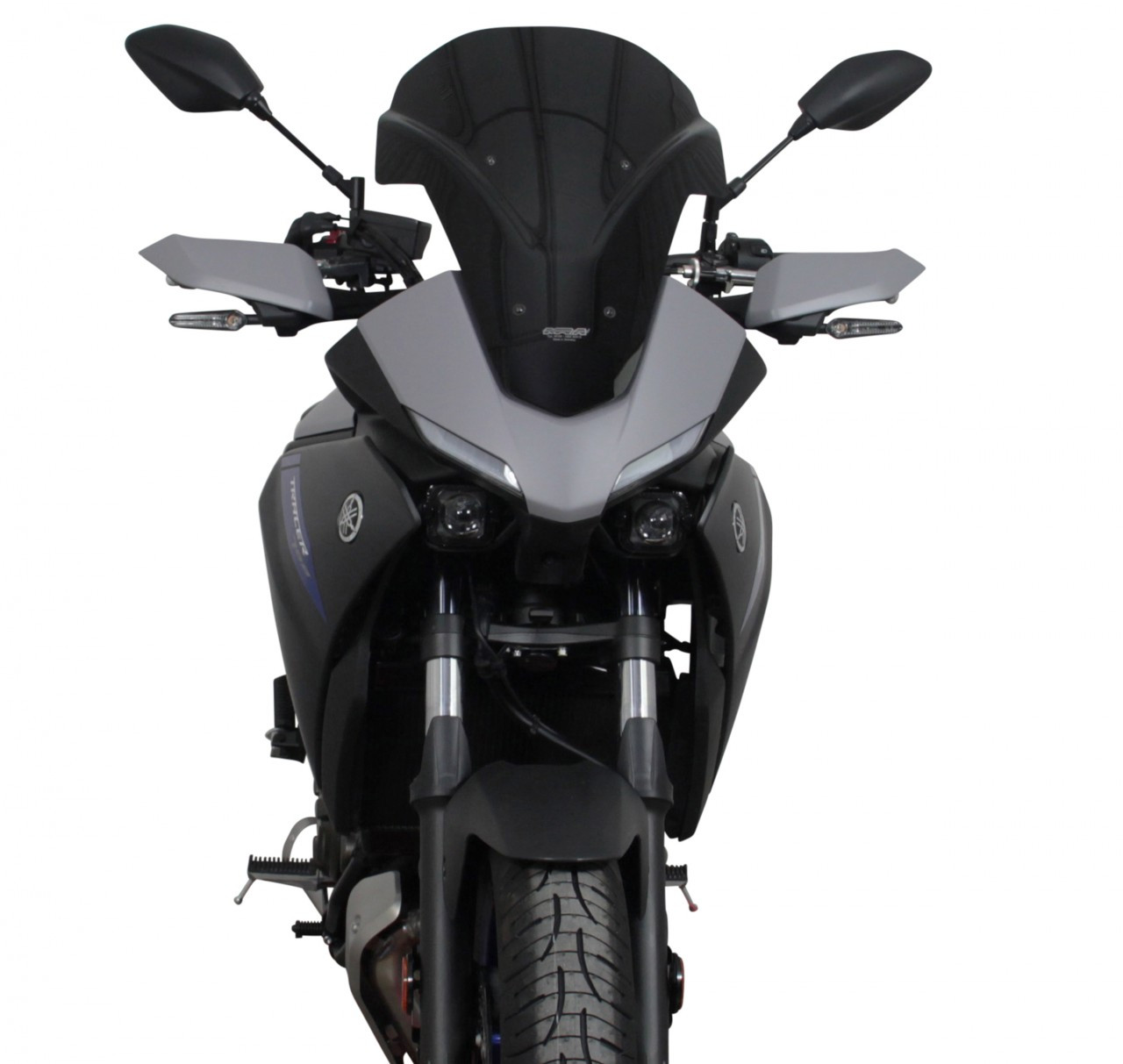 Szyba motocyklowa MRA YAMAHA TRACER 700 2020-, forma TM, czarna