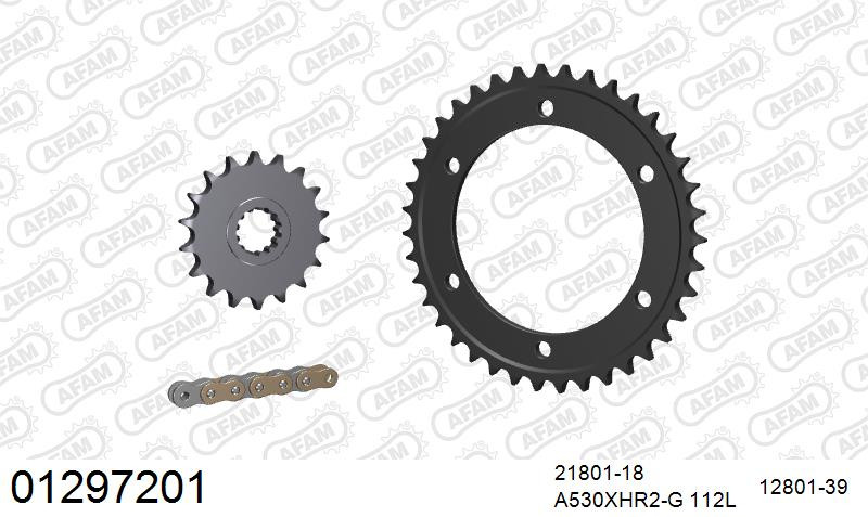 Zestaw napędowy AFAM do YAMAHA XJR 1300 P,R