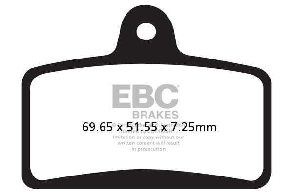 EBC Brakes Klocki hamulcowe EBC FA399 (kpl. na 1 tarcze)