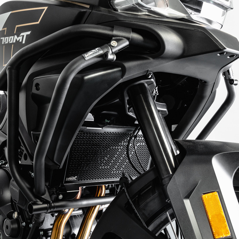LOBOO Gmole boczne oraz osłony chłodnicy do CFMOTO 700MT ADV (2025-) czarne