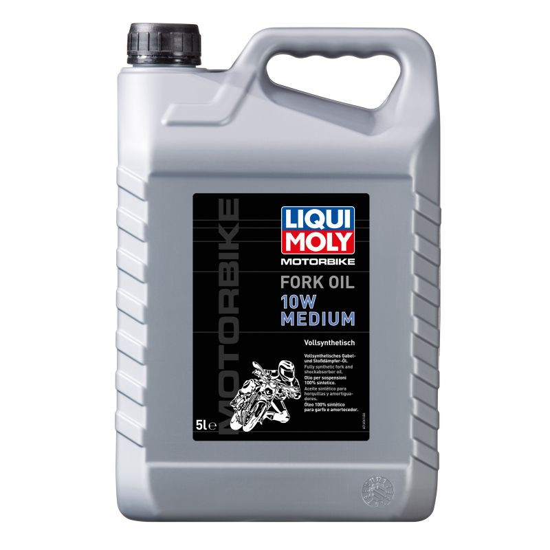 LIQUI MOLY Olej do amortyzatorów motocyklowych 10W MEDIUM 5 litrów