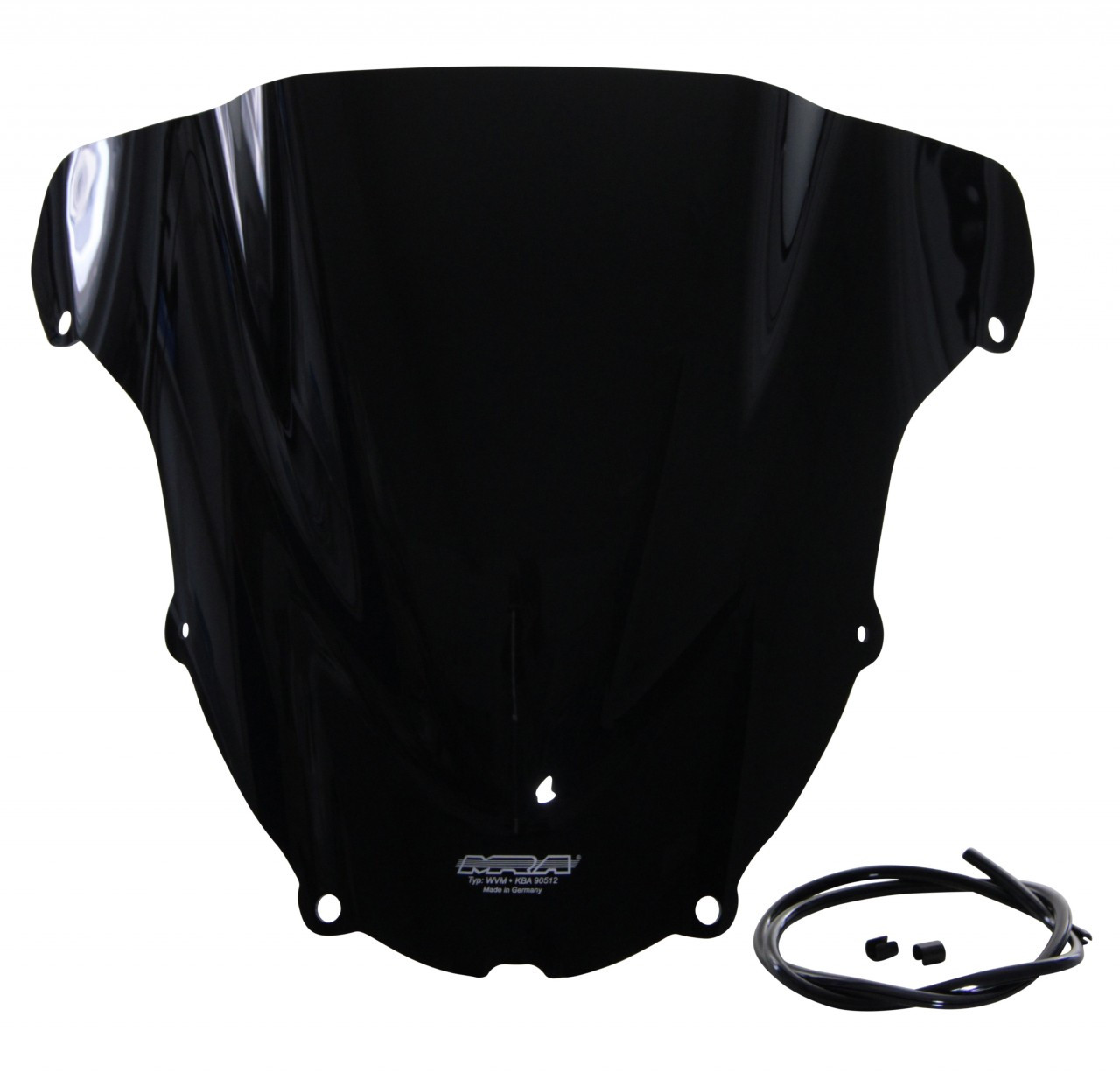 Szyba motocyklowa MRA KAWASAKI ZX 636 ZX636A/ZX636B 2003-2004, forma R, przyciemniana
