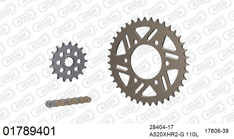 Zestaw napędowy AFAM do KAWASAKI Ninja ZX 10 R C1H,C2H