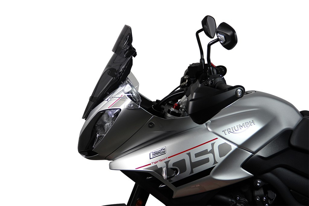 Szyba motocyklowa MRA TRIUMPH TIGER SPORT 1050 NH01 2016-, forma MXC, czarna