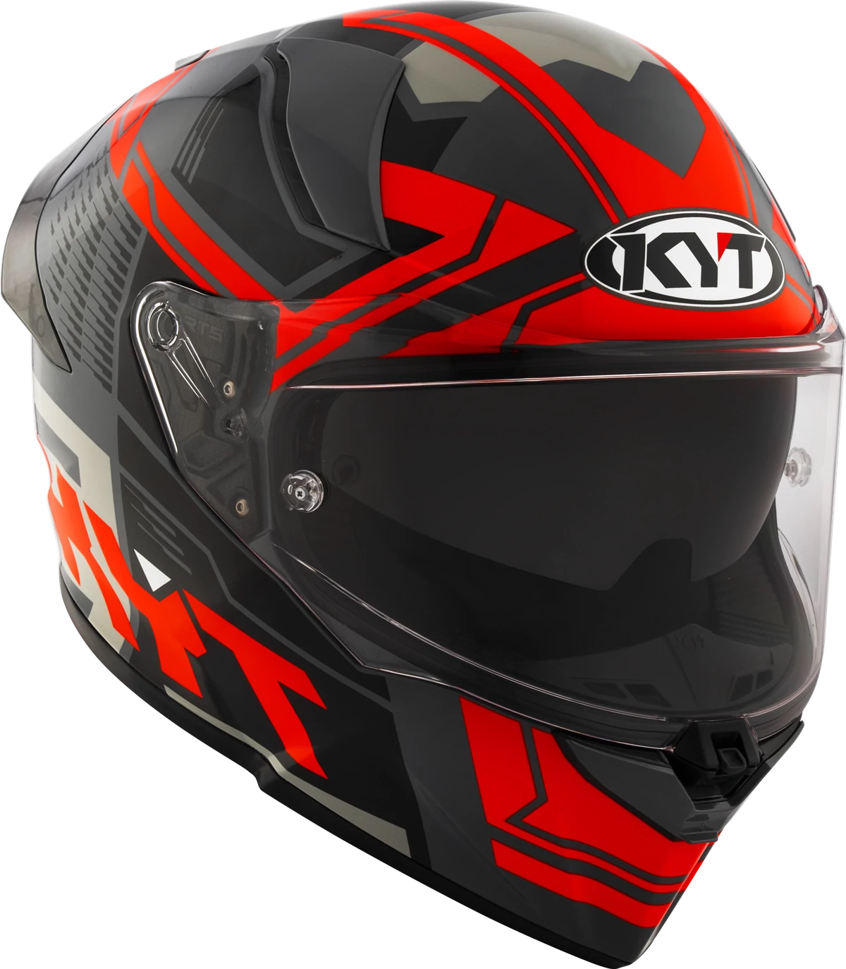 Kask motocyklowy KYT R2R OCTANE CZERWONY E06