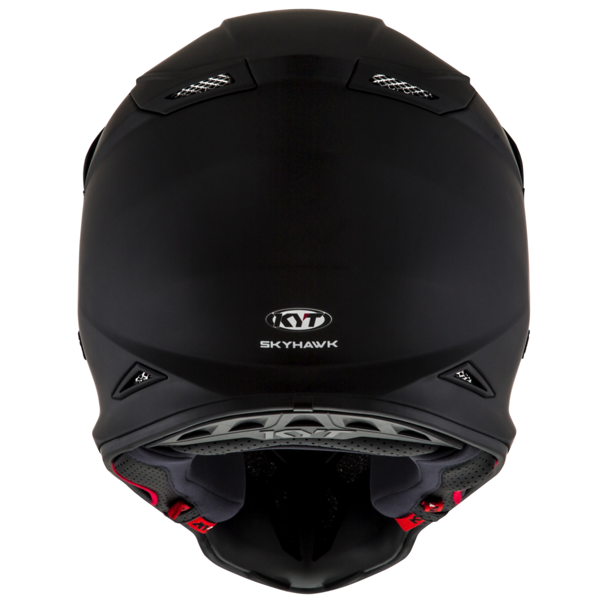 Kask Motocyklowy KYT SKYHAWK połysk matowy czarny ECE/ONU 22-06