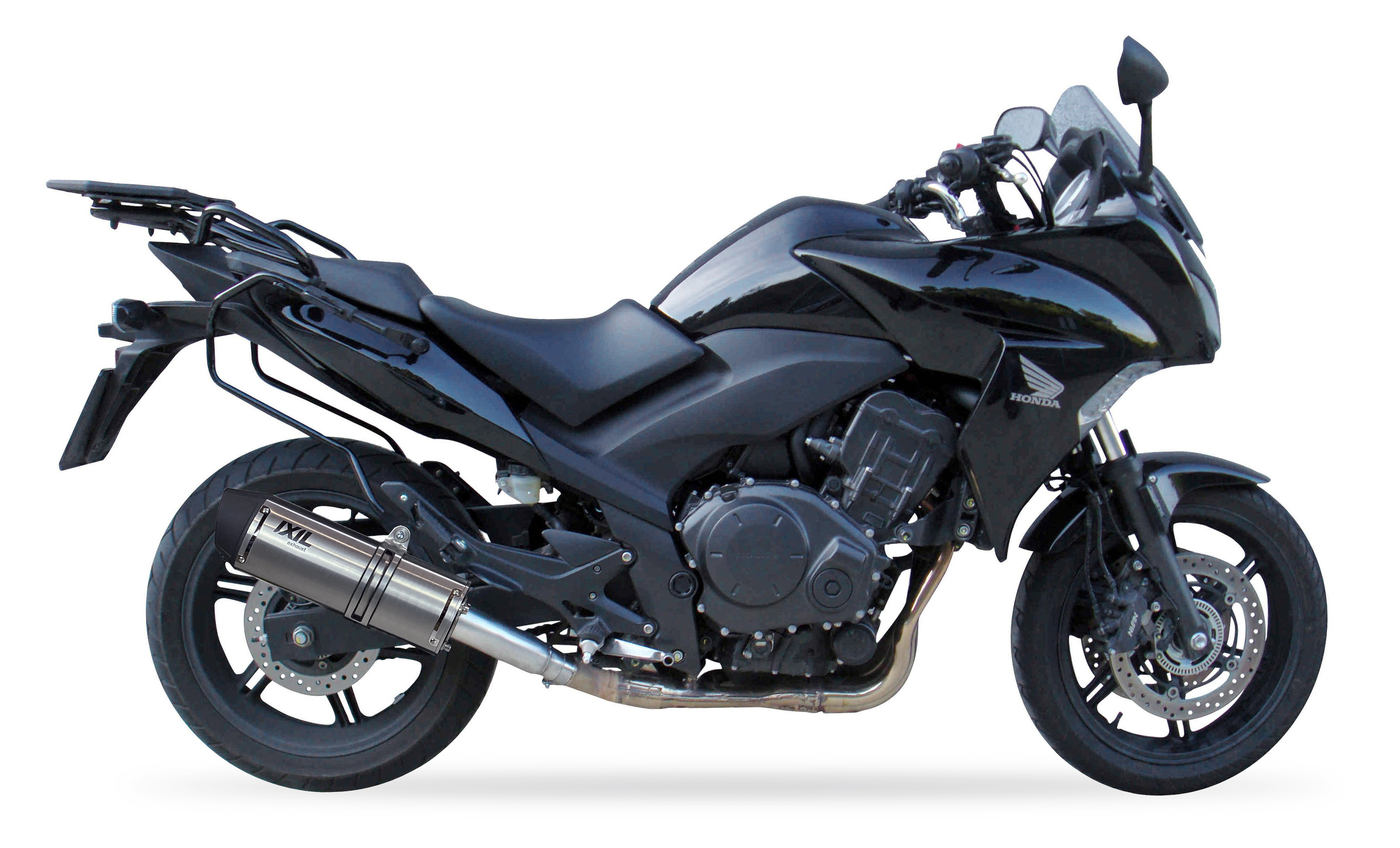 Tłumik IXIL HONDA CBF 1000 10-16 (SC64) typ SOVE (waga: 3000g, długość: 423 mm., materiał: Inox AISI304, kolor: Black painted) S