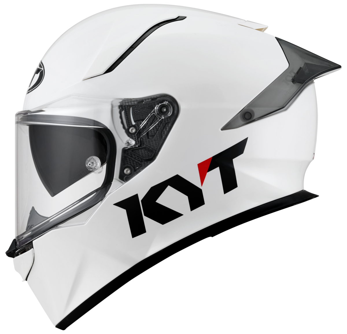 Kask Motocyklowy KYT R2R połysk biały ECE/ONU 22-06