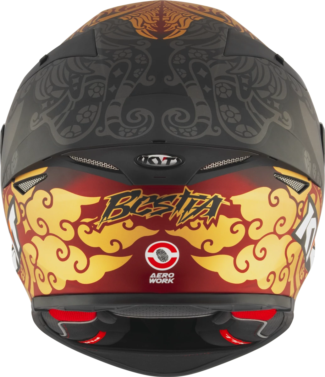 Kask motocyklowy KYT TT-REVO ENEA INDONESIA 2023 MATT REPLICA