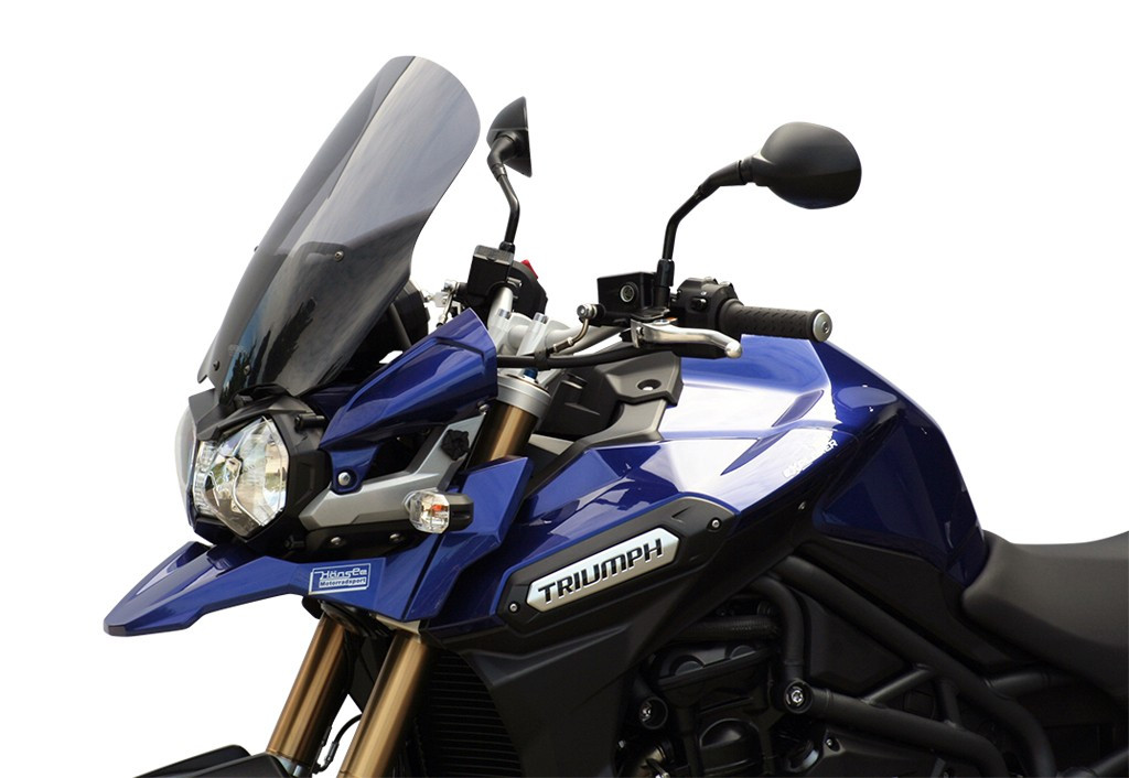 Szyba motocyklowa MRA TRIUMPH TIGER 1200 EXPLORER V13VG 2012-2015, forma T, przyciemniana