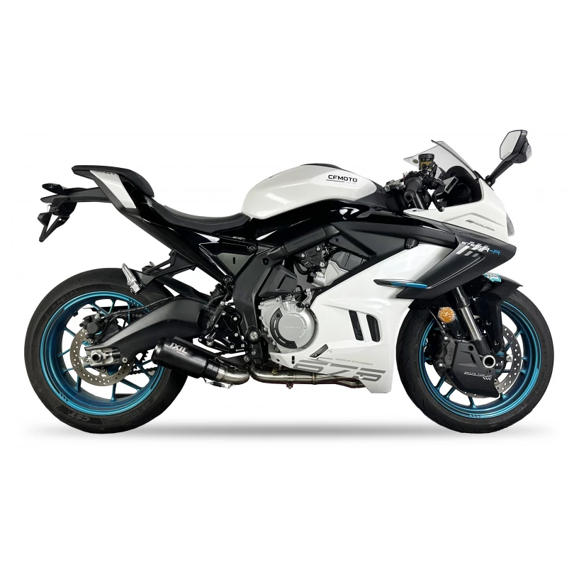 Tłumik układ wydechowy IXIL CFMOTO 675 SR-R / 650 NK (CF650-10) typ RB FULL SYSTEM - RACE XTREM BLACK