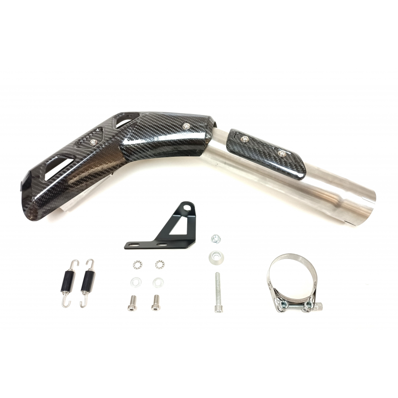 Tłumik IXIL HONDA CL 500 23-24 (PC67) typ RB SLIP ON - RACE XTREM BLACK