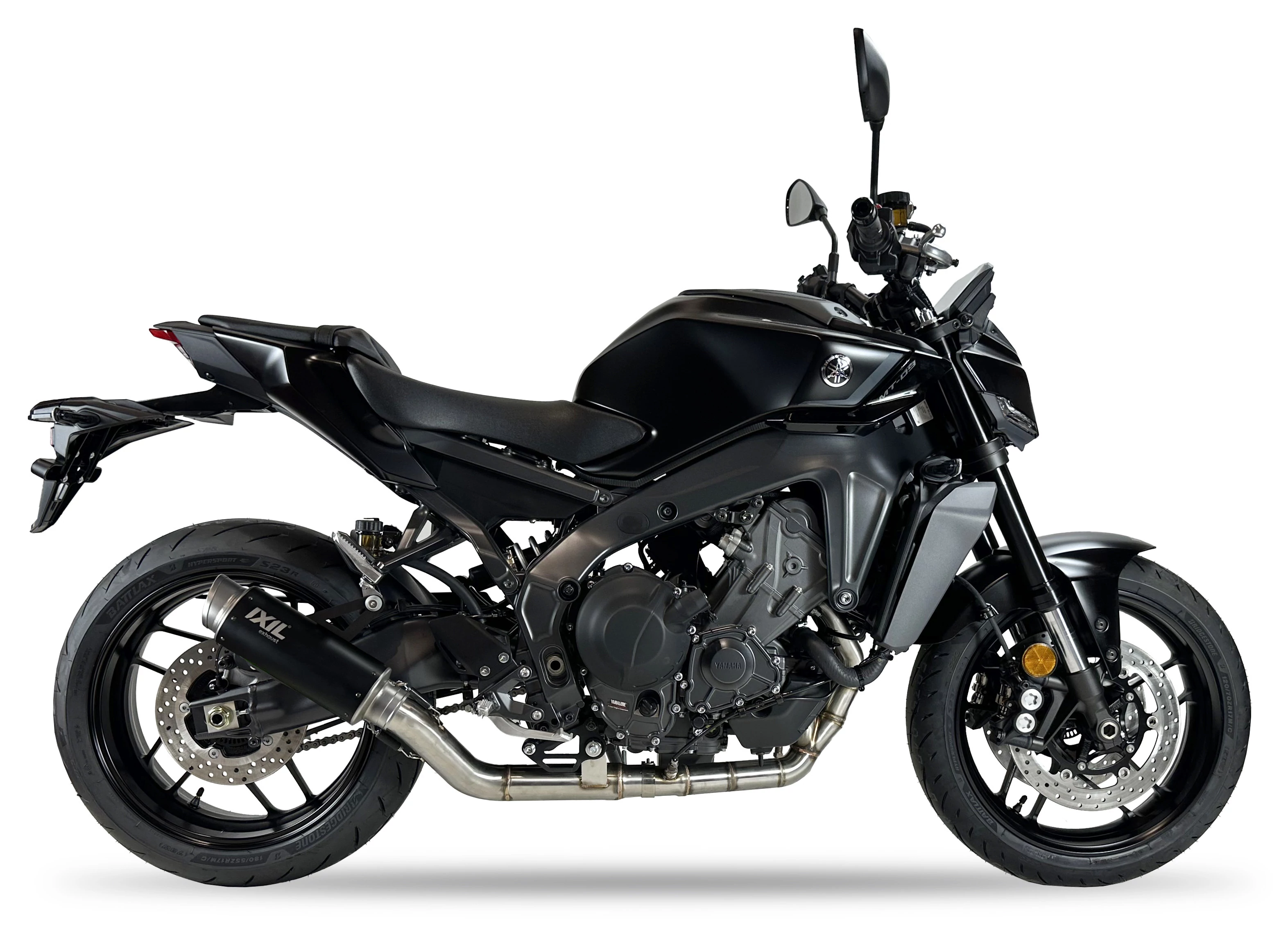 IXIL Układ wydechowy, tłumik YAMAHA MT-09 24-25 (RN87 RN88 RN89 RN90 RN91 RN92) typ RC3B FULL SYSTEM - SPORT XTREM BLACK