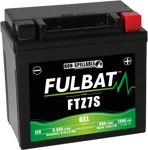 Akumulator FULBAT FUL GEL - FTZ7S / YTZ7S (Żelowy, bezobsługowy)
