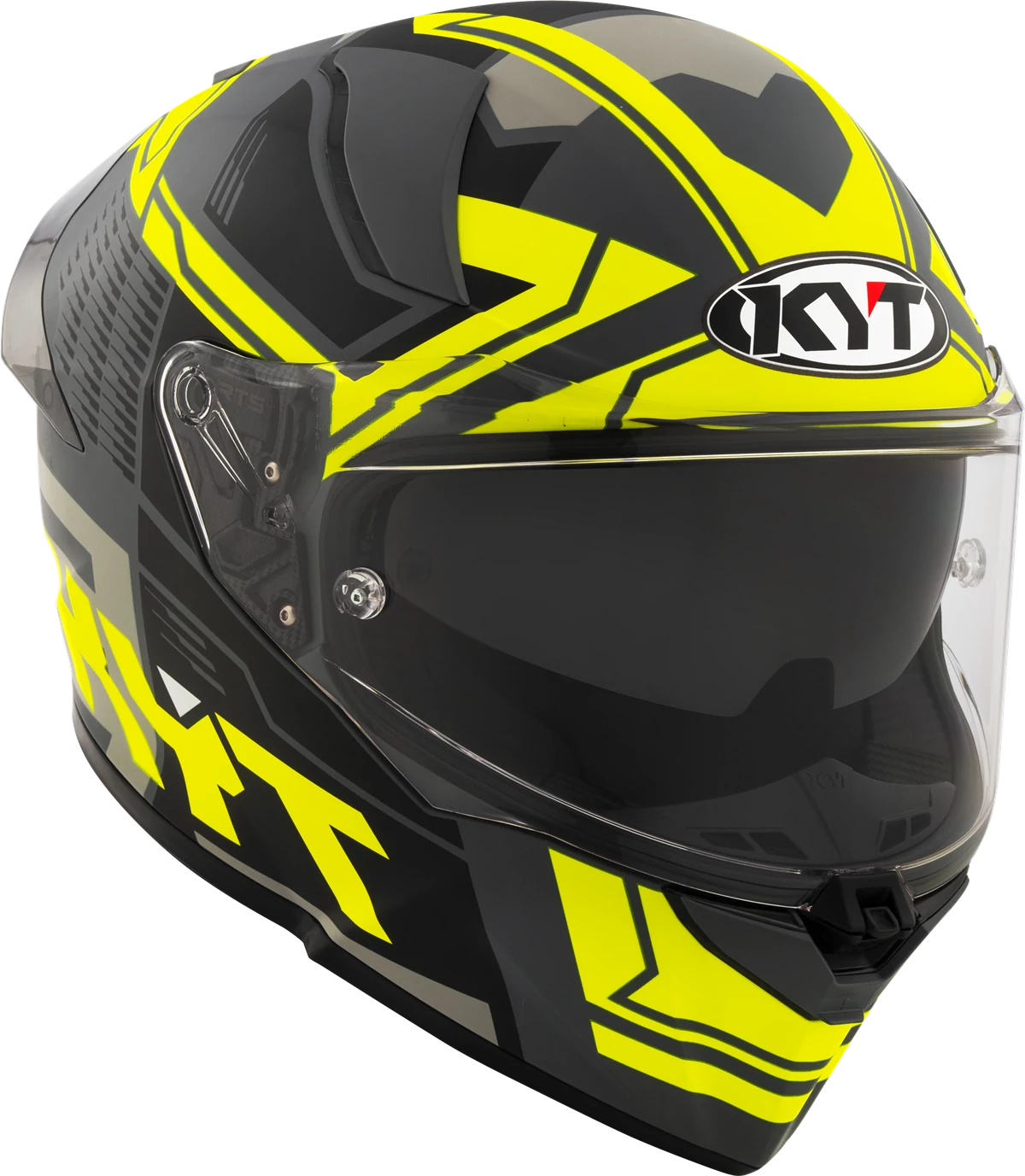 Kask motocyklowy KYT R2R OCTANE ŻÓŁTY MATT E06